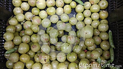 Amla or Gooseberry or Indian Gooseberry Stock Photo